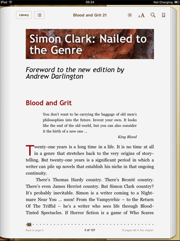 iBooks for iPad portrait